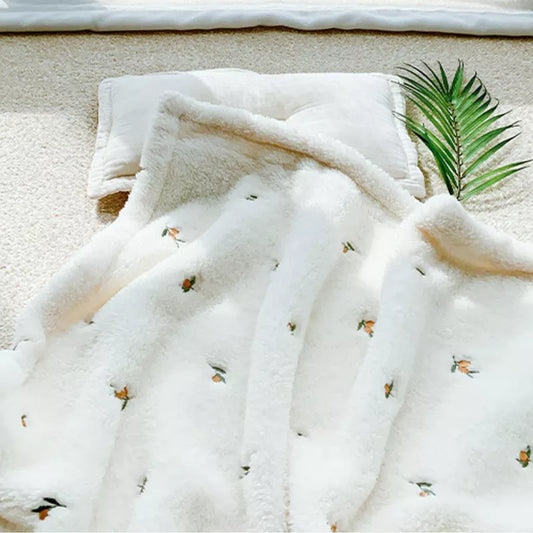 Cozy Flannel Baby Blanket: Stroller & Bedding Cover
